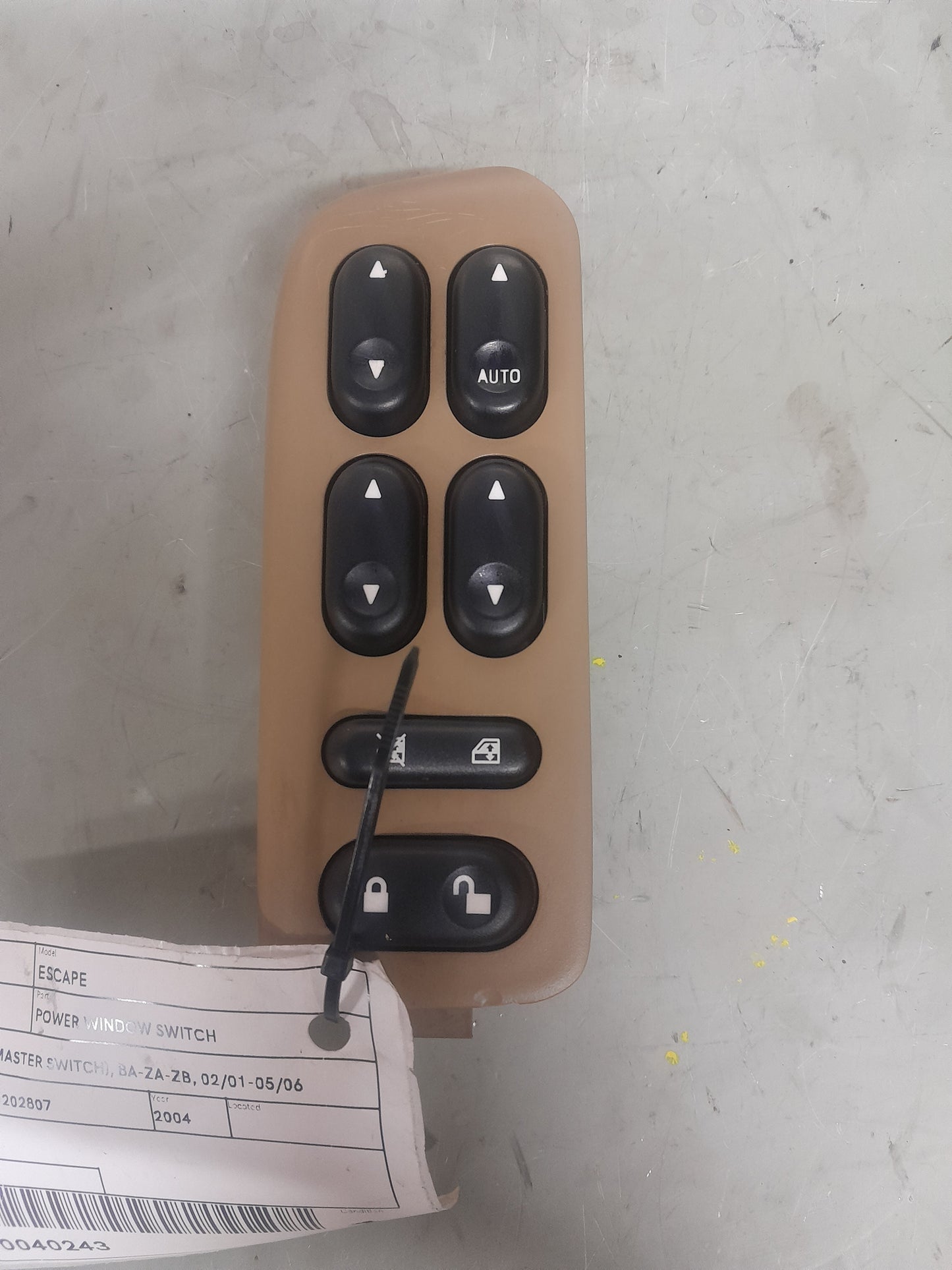 Ford Escape Power Window Switch