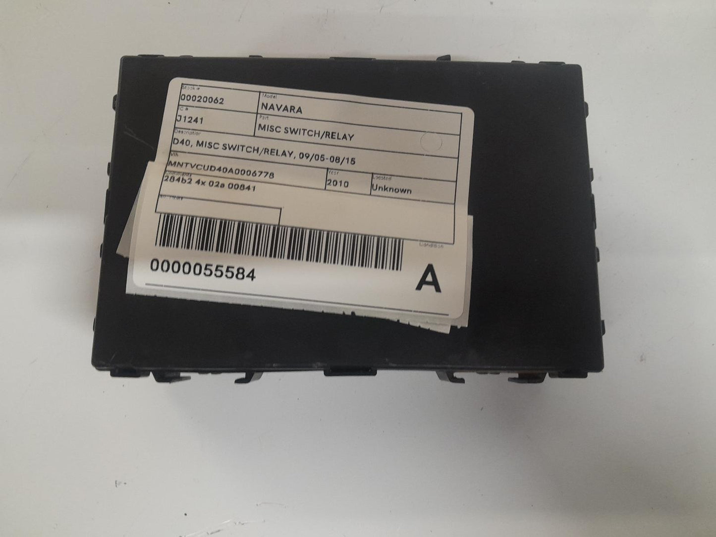 NISSAN NAVARA MISC SWITCH/RELAY D40, MISC SWITCH/RELAY, 09/05-08/15 05