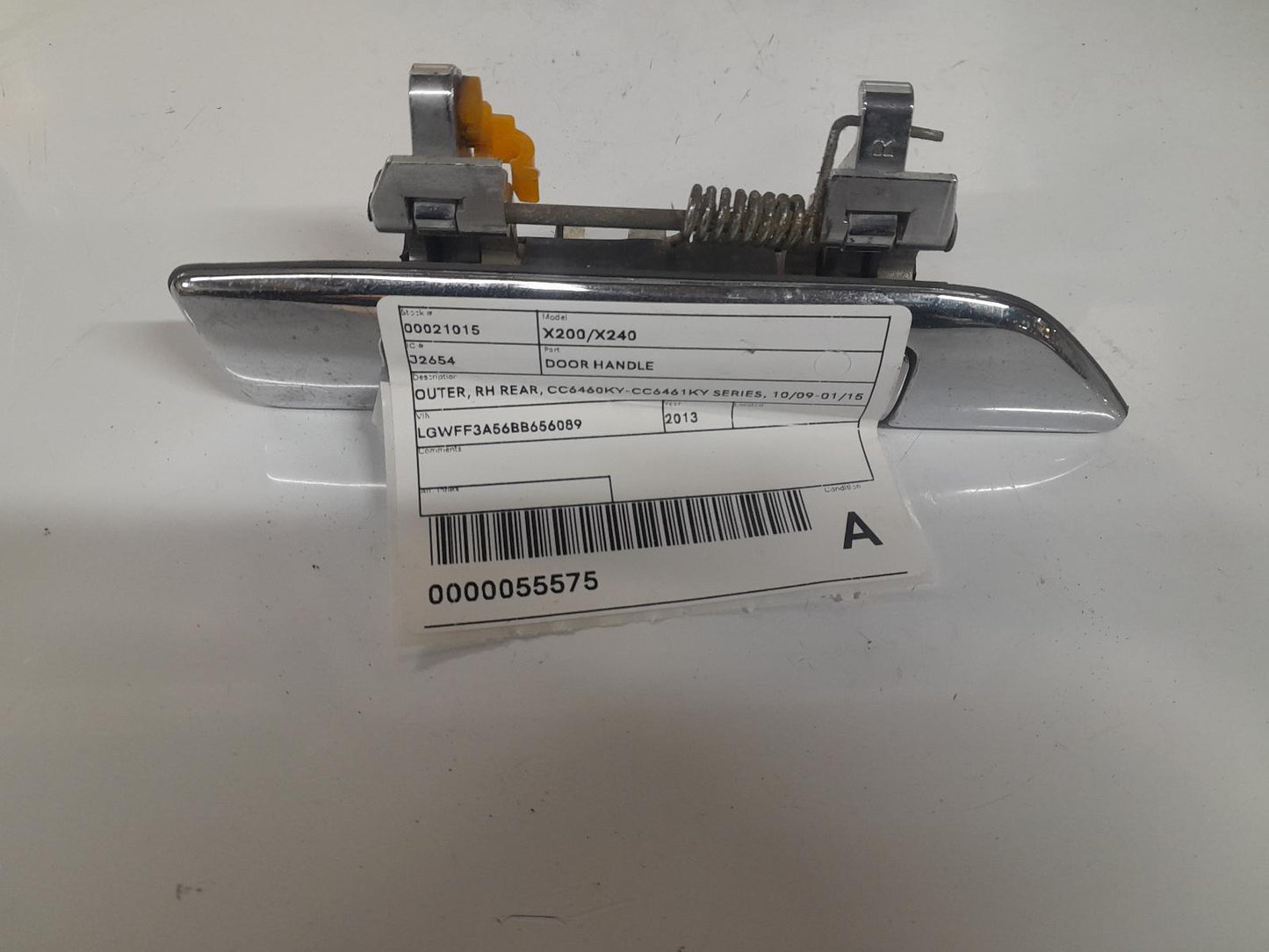 GREAT WALL X200/X240 DOOR HANDLE OUTER, RH REAR, CC6460KY-CC6461KY SERIES, 10/09-01/15