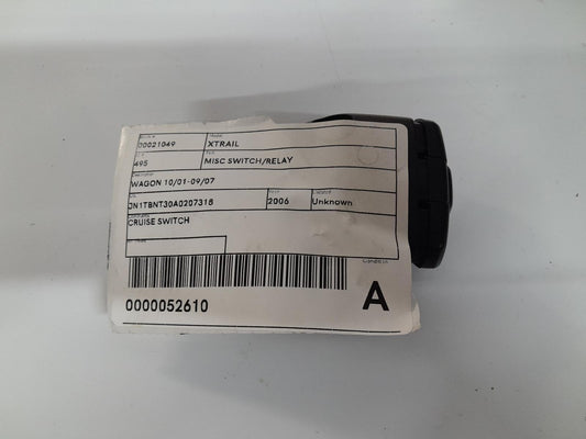 NISSAN XTRAIL MISC SWITCH/RELAY T30, 10/01-09/07